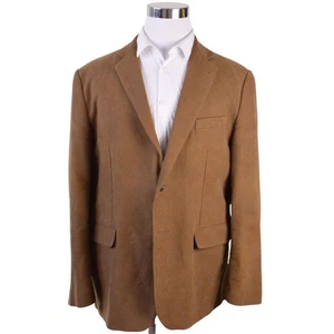 Blazer Abrigo Deportivo de Fin de Semana Charles Tyrwhitt 48R Calce Ajustado Marrón 100% Algodón - Imagen 1 de 10