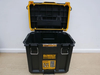 DeWALT DWST08034-1 EMPTY toughsystem 2.0 deep half width storage tool box - Image 1 of 3