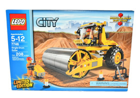 Lego 7746 City Single Drum Roller ~ Sealed ~ Retired ~ Scan Pics ~ Read Desc~NEW