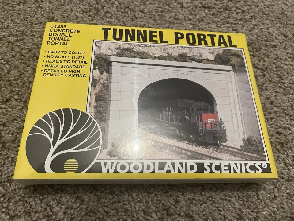 Portal túnel escénico Woodland C1256 concreto doble túnel portal Foto 1 de 1