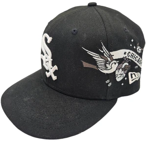 New Era 9FIFTY Chicago White Sox Dove City Art Patch Black Cap Snapback Mütze OSFM - Bild 1 von 8