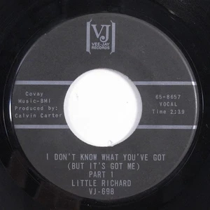Soul 45 LITTLE RICHARD I Don't Know What You've Got VEE-JAY jimi hendrix i - Picture 1 of 2