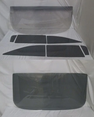 59 60 Buick Chev Olds Pontiac techo rígido vidrio parabrisas ventilación puerta cuarto trasero YT Foto 1 de 4