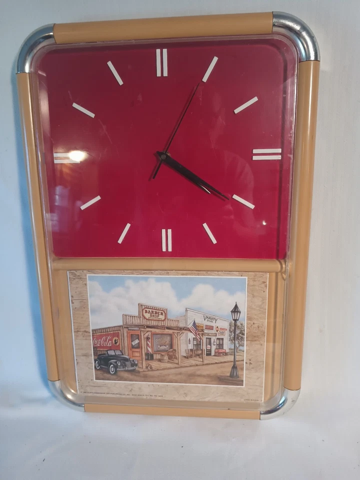 Vintage Coca-Cola theme Wall Clock *Retro Collectible - Image 1 of 4