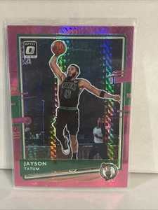 2020-21 Donruss Optic #77 Jayson Tatum Hyper Pink Boston Celtics - Bild 1 von 2
