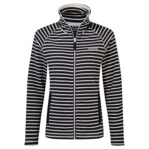 Craghoppers Damen Fleecejacke Ella blau marine gestreift - Bild 1 von 3