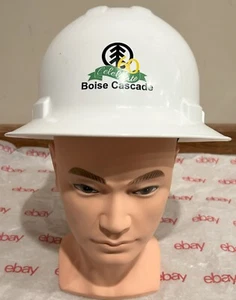 Unique 2018 Boise Cascade Celebrate 60 White NS Power Shell II Hard Hat - Bild 1 von 4