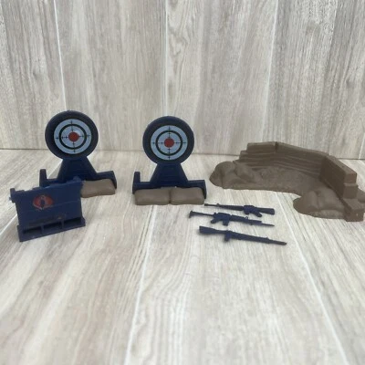 Juego de alcance de rifle GI Joe Cobra 1985 Hasbro casi completo de colección original militar Foto 1 de 4