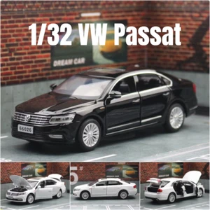 Volkswagen Passat Diecast 1/32 Toy Car Alloy Sound Light Pull Back Gift - Picture 1 of 14