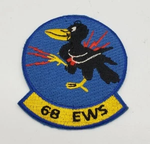 USAF Patch 68th EWS Military History Patches Air Force - Picture 1 of 2