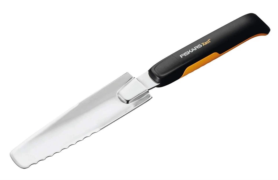 Fiskars Xact Hand-Unkrautstecher -Schwarz/Edelstahl