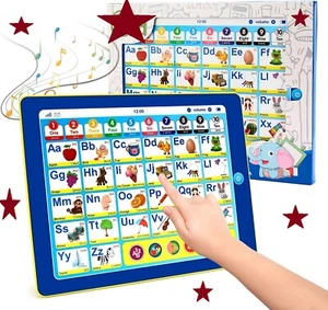 Toddler Learning Tablet with ABC/Words/Numbers/Color/Games/Music Interactive - Picture 1 of 6