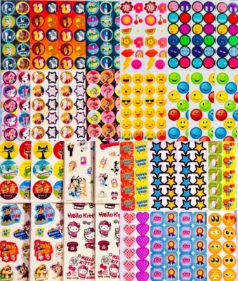 Lote de 655+ pegatinas pegatinas a granel, colección regalo Navidad Foto 1 de 4