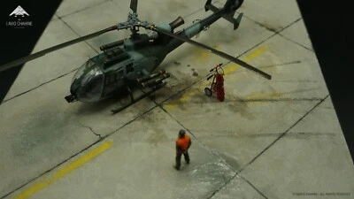 scale model Gazelle SA342 helicopter Lebanese Air Force pro built kit 1:48 scale - Immagine 1 di 4