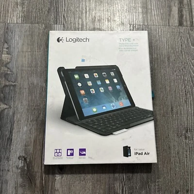 Logitech Type Protective Case with Integrated Keyboard for iPad Air - Image 1 of 4