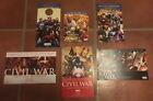 Marvel Civil War Promotional Freebies, lot of 6 cards, # Civil War, 3 Heroic Age