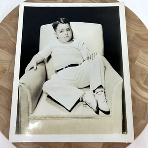 Foto de prensa de colección Hollywood negra blanca 8x10 spanky mcfarland nuestra pandilla - Imagen 1 de 7