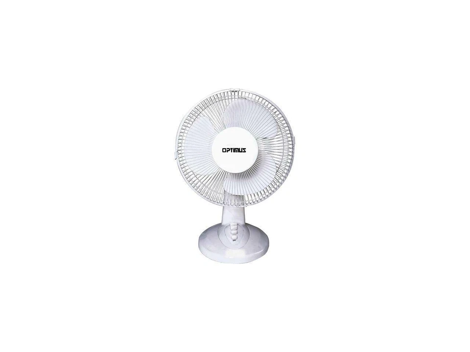 Ventilador de mesa oscilante Optimus F-1230 12", blanco Foto 1 de 1