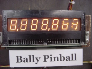 Bally Pinball, Pantalla de 7 Dígitos, Ver Sarampión, Garantizado, Envío Seguro #4 - Imagen 1 de 9
