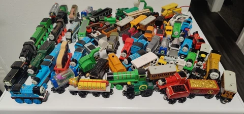 Thomas and Friends Wooden Railway Engine and Train pieces. YOU PICK Cover