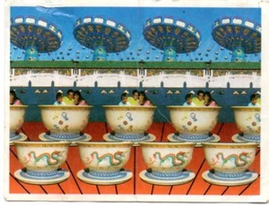#10 CROMO VERAS PORT AVENTURA EN 3D 2000 BIMBO CON DESGASTE Y/O SUCIO Y ROTO - Imagen 1 de 4