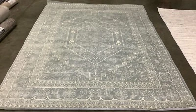 Alfombra de manchas traseras de pizarra / marfil 8'-0" x 10'-0", precio reducido 1172673968 ADR108T-8 Foto 1 de 4