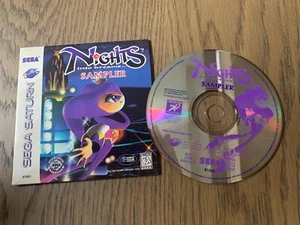 SEGA Saturn - NIGHTS Into Dreams... SAMPLER - Disco y funda de juego - Imagen 1 de 2