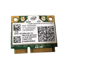 Tarjeta inalámbrica Dell Latitude E6330 WiFi para computadora portátil 62205ANHMW, 60Y3253 E178682 - Imagen 1 de 5