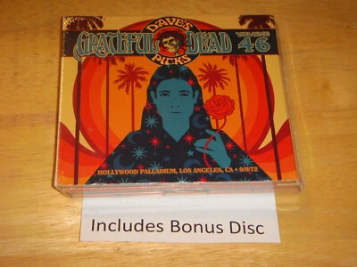 Grateful Dead CD DAVE'S PICKS 46 Los Angeles 9/9/1972 w/ 2023 Bonus Disc SEALED - Image 1 of 4