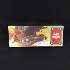 Brand New Sealed P-47B THUNDERBOLT Vintage Lindberg Kit 592 1/72 Scale (1974) - Picture 1 of 6