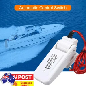 Marine Bilge Pump Float Switch 12V-32V DC Controller Flow Sensor Switch Electric - Picture 1 of 9