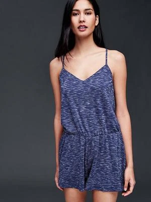 NUEVO Mameluco Cami Tejido Suave Divertido Gap para Mujer T Espalda Elastizado Azul M L Nuevo con Etiquetas Foto 1 de 3