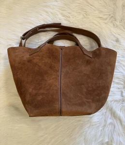 Bolso de Mano Proenza Schouler Grande Chelsea Gamuza Sillín - Imagen 1 de 8