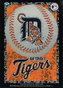 DETROIT TIGERS Baseball Team MLB Vintage Sticker 