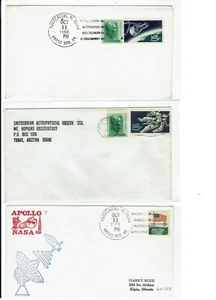 Apollo 7 Tracking Station: ARIZONA 3 Space Covers !! - Picture 1 of 1
