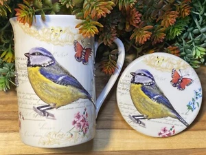 Rhinestones Cup-10oz Ceramic Mug-Handmade Cup - Picture 1 of 8