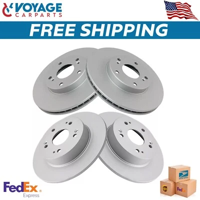 Juego de rotores de freno delanteros y traseros nuevos para Honda Accord 2005-2017 Foto 1 de 4