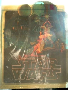 STAR WARS 1977 VINTAGE IRON ON TRANSFER HILDEBRANDT POSTER ORIGINAL PACKAGE NOS! - Picture 1 of 4