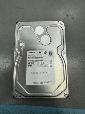 MK1001TRKW - TOSHIBA 1TB 7200RPM SAS 6GB/S 3.5-IN HARD DRIVE. Refurbished - Image 1 of 2