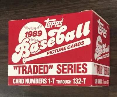 Juego de béisbol 1989 Topps negociado fábrica sin abrir Ken Griffey G7020705 Foto 1 de 4