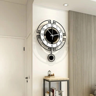 Reloj de Pared para Decoración de Salón, Relojes de Pared Modernos Decorativos con Péndulo Foto 1 de 4