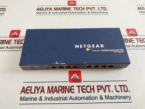 NETGEAR FS108P 8 Port 10/100 MBPS with 4 port Prosafe Poe Switch 48VDC 1.25A - Picture 1 of 8