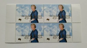 2000 Australia Royal Visit Queen Elizabeth II Birthday 4v Stamps Block 澳洲英女皇生日邮票 - Picture 1 of 2