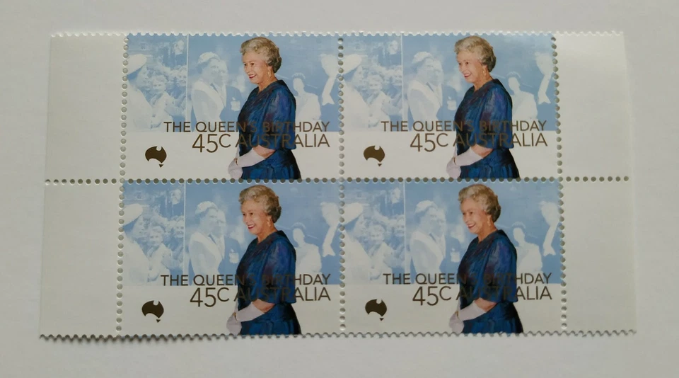 2000 Australia Royal Visit Queen Elizabeth II Birthday 4v Stamps Block 澳洲英女皇生日邮票 - Image 1 of 2