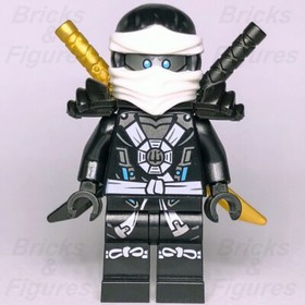 LEGO&reg; Ninjago Zane Minifigure Possession Deepstone Armour Ninja 70751 70737 Rare