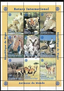 Niger 1998 ☀ W.W.F. - Fauna Wild animals ☀ MNH MSS - Picture 1 of 1