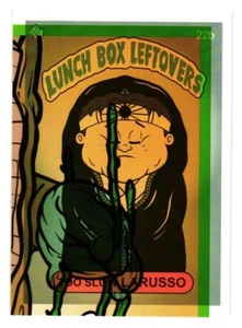 LUNCHERA SOBRAS SERIE 1 TARJETA DE ERROR #22B DEMASIADO LENTO LARUSSO CUBO DE BASURA NIÑOS - Imagen 1 de 2