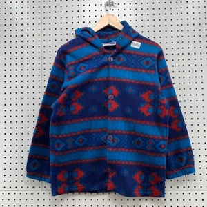 Vintage Pro Spirit AZTEC Hoodie Button Sweatshurt Youth Large 10/12 20.5x27 - Picture 1 of 16