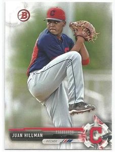 Juan Hillman Cleveland Indians 2017 Bowman Prospects - Imagen 1 de 2