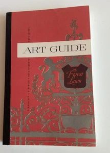 Art Guide of Forest Lawn, vintage book 1956, Los Angeles history, cemetery art - Imagen 1 de 9